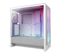 NZXT H5 Flow RGB White Mid Tower Tempered Glass PC Gaming Case