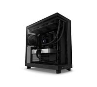 NZXT H6 Flow Black Compact Dual-Chamber Tempered Glass PC Case