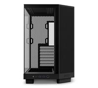 NZXT H6 Flow Black Compact Dual-Chamber Tempered Glass PC Case