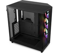 NZXT H6 Flow RGB Compact Mid-Tower Airflow Case - High-Performance Airflow Pa