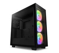 NZXT H7 Elite - CM-H71EB-02 - ATX Mid Tower PC Gaming Case - Front I/O USB Type-C Port - Quick-Release Tempered Glass Side Panel - Black (2023)