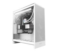 NZXT H7 Flow (2025) Mid Tower Tempered Glass PC Gaming Case White