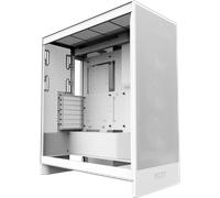 NZXT H7 Flow, White, Mid Tower Chassis w/ Tempered Glass Window, 3x 120mm Fans,