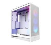 NZXT H7 Flow RGB Mid Tower Tempered Glass PC Gaming Case White
