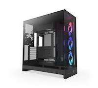 NZXT H9 Air Flow (2025) Large Dual-Chamber RGB Mid Tower Case - Black