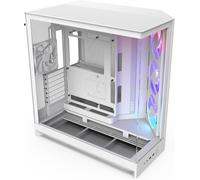 NZXT H9 Flow RGB (2025) Tempered Glass Dual Chamber Mid Tower with F42