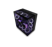 NZXT H9 Elite Mid Tower Gaming Case - Black