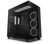 NZXT H9 ELITE ATX Mid-Tower PC Case - Black, Black