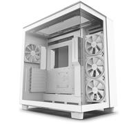 NZXT H9 ELITE ATX Mid-Tower PC Case - White, White