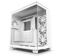 NZXT H9 Flow Mid Tower Gaming Case - White