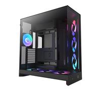 NZXT H9 Flow RGB+ (2025), Dual Chamber Mid Tower, Black, 6x 140mm RGB Core, Reve