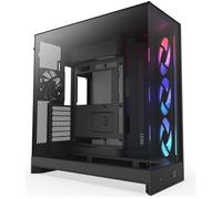 NZXT H9 Flow RGB ATX Mid-Tower PC Case - Black