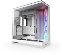 NZXT H9 Flow RGB (2025) Tempered Glass Dual Chamber Mid Tower with F42