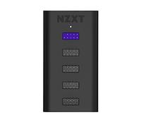NZXT Internal USB Hub 3 - AC-IUSBH-M3-4 Internal USB 2.0 Ports - 3M Dual Lock Tapes - Magnetic Body - Plug and Play