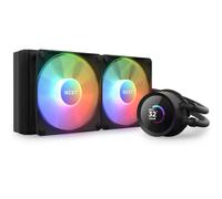 NZXT Kraken 240 RGB Black Liquid CPU Cooler 2x 120mm Fans with LCD Display NEW