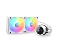 NZXT Kraken 240 RGB White, 240mm All-In-One Hydro CPU Cooler, 2x 120mm RGB PWM F