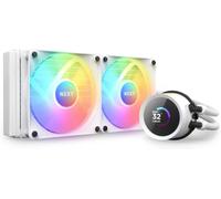 NZXT Kraken 240 RGB White Liquid CPU Cooler 2x 120mm Fans LCD Display
