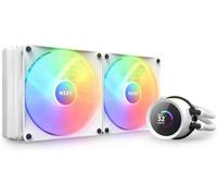 NZXT Kraken 280 RGB 280 mm Liquid CPU Cooler - RGB LED, White, White