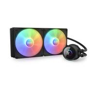 NZXT Kraken 280 RGB Black, 280mm All-In-One Hydro CPU Cooler, 2x 140mm RGB PWM F