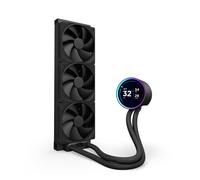 NZXT Kraken Elite 360 - AIO CPU Liquid Cooler - 360mm Radiator - 3 x F120P Fans - Customizable 2.72" IPS LCD Turbine Pump - Intel® LGA 1700, 1200/115X, 1851 - AMD® AM5, AM4 - Black