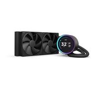 NZXT Kraken Elite 240 Intel/AMD AIO Liquid Cooler w/ 2.72" IPS LCD - Black