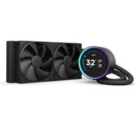 NZXT Kraken Elite 240 Intel/AMD AIO Liquid Cooler w/ 2.72" IPS LCD - Black