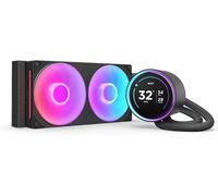 NZXT Kraken Elite 240 RGB 240 mm Liquid CPU Cooler 2000 RPM - RGB LED, Black, Black