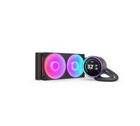 NZXT Kraken Elite 240 RGB - AIO CPU Liquid Cooler - 240mm Radiator - F240 RGB Core Fan - Customizable 2.72" IPS LCD Turbine Pump - Intel® LGA 1700, 1200/115X, 1851 - AMD® AM5, AM4 - Black