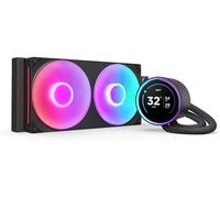 NZXT Kraken Elite 280 RGB 280 mm Liquid CPU Cooler - RGB LED, Black, Black