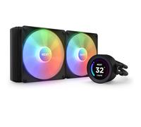 NZXT Kraken Elite 280 RGB Processor All-in-one liquid cooler 14 cm Black NEW