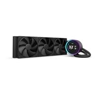 NZXT Kraken Elite 360 - AIO CPU Liquid Cooler - 360mm Radiator - 3 x F120P Fans - Customizable 2.72" IPS LCD Turbine Pump - Intel® LGA 1700, 1200/115X, 1851 - AMD® AM5, AM4 - Black