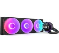 NZXT Kraken Elite 420 RGB 420 mm Liquid CPU Cooler - RGB LED, Black, Black