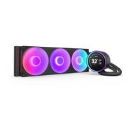 NZXT Kraken Elite 360 RGB - AIO CPU Liquid Cooler - 360mm Radiator - F360 RGB Core Fan - Customizable 2.72" IPS LCD Turbine Pump - Intel® LGA 1700, 1200/115X, 1851 - AMD® AM5, AM4 - Black