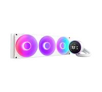 NZXT Kraken Elite V2 420mm ARGB Intel / AMD CPU Liquid Cooler w/ 2.72" LCD - White