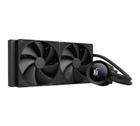 NZXT Kraken Plus 280 - AIO CPU Liquid Cooler - 280mm Radiator - 2 x F140P Fans - Customizable 1.54" Square LCD - AMD® AM5, AM4 - Intel® LGA 1851/1700, 1200/115X - Black