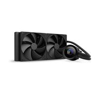 NZXT Kraken Plus 280 - AIO CPU Liquid Cooler - 280mm Radiator - 2 x F140P Fans - Customizable 1.54" Square LCD - AMD® AM5, AM4 - Intel® LGA 1851/1700, 1200/115X - Black