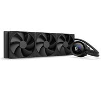 NZXT Kraken Plus 360 - AIO CPU Liquid Cooler - 360mm Radiator - 3 x F120P Fans - Customizable 1.54" Square LCD - AMD® AM5, AM4 - Intel® LGA 1851/1700, 1200/115X - Black