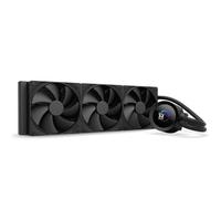 NZXT Kraken Plus 360 - AIO CPU Liquid Cooler - 360mm Radiator - 3 x F120P Fans - Customizable 1.54" Square LCD - AMD® AM5, AM4 - Intel® LGA 1851/1700, 1200/115X - Black