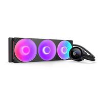 NZXT Kraken Plus 360mm ARGB Intel/AMD AIO CPU Liquid Cooler w/ 1.54" LCD - Black