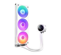 NZXT Kraken Plus 360 White RGB AIO CPU Water Cooler with LCD Screen - 360mm