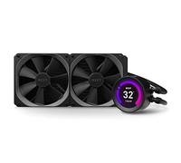 NZXT Kraken Z63 280mm - RL-KRZ63-01 - AIO RGB CPU Liquid Cooler - Customizable LCD Display - Improved Pump - Powered by CAM V4 - RGB Connector - Aer P 140mm Radiator Fans (2 Included),Black