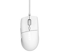 NZXT Lift 2 Ergo | Lightweight Ergonomic Wired Gaming Mouse | Lightweight 61 g Design | 8K Polling Rate | Optical Switches | 26K DPI Optical Sensor | 100% PTFE Feet | White