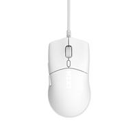 NZXT Lift 2 Symm | Lightweight Symmetrical Wired Gaming Mouse | Lightweight 58 g Design | 8K Polling Rate | Optical Switches | 26K DPI Optical Sensor | 100% PTFE Feet | White