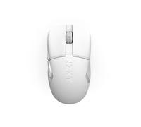 NZXT Lift Elite Wireless Gaming Mouse - Ultra-Lightweight 57 g - 4K/8K Polling Rates, Optical Switches, 26K DPI Optical Sensor - Long Battery Life - Rubber Side Grips - 5 Programmable Buttons - White