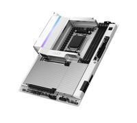 NZXT N9 X870E - AMD X870E AM5 ATX Gaming Motherboard for Ryzen 9000/8000/7000-20+2+1, DDR5, 4x M.2, PCIe 5.0, Wi-Fi 7, 5GbE, USB 4 - M.2 Quick-Release Latches, Full-Metal Cover, White PCB
