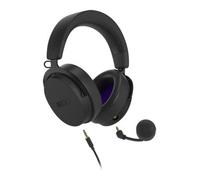 NZXT Relay Headset, Black, 7.1 Surround Sound, 40mm Drivers, 3.5mm, Detachable M