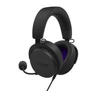 NZXT Relay Wired PC Gaming Headset - AP-WCB40-B2 - Hi-Res Audio Certified - DTS Headphone:X - 7.1 Surround Sound - Lightweight & Comfortable Design - Detachable Microphone - CAM Software - Black