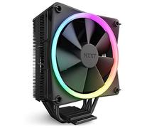 NZXT T120 RGB CPU Air Cooler - RC-TR120-B1 - Conductive Copper Pipes - Fluid Dynamic Bearings - AMD and Intel Compatibility - Black