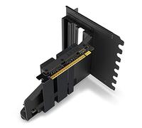 NZXT Vertical GPU Mounting Kit - AB-RH175-B1-175 mm PCIe 4.0x16 Riser Cable - GPU Holder - Sturdy Steel Bracket - Black