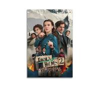 nzzmy Enola Holmes Poster Vintage Art Cover Room Decor Aesthetic Bedroom Decor Canvas Posters For Bedroom 12x18inch(30x45cm) Unframe-style